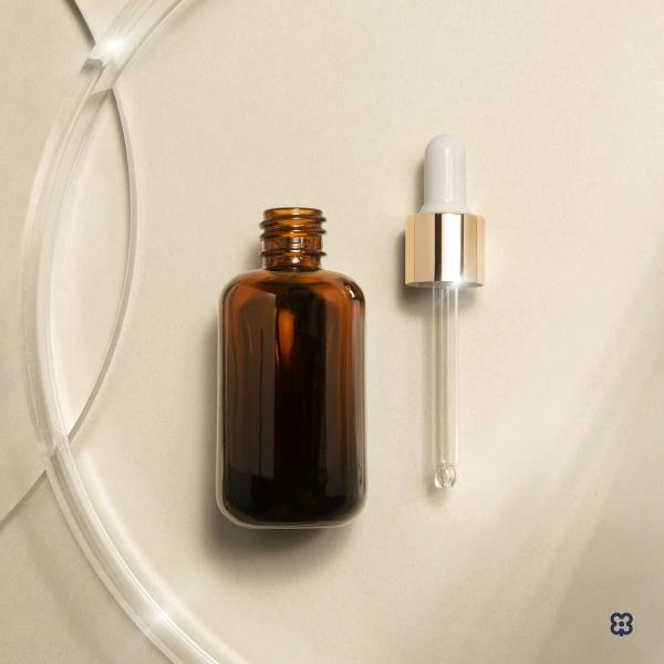 Baralan Expands Popular Olivia Line with Amber Glass Bottle for UV Ray Protection